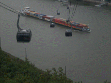 Seilbah ber den Rhein - Koblenz